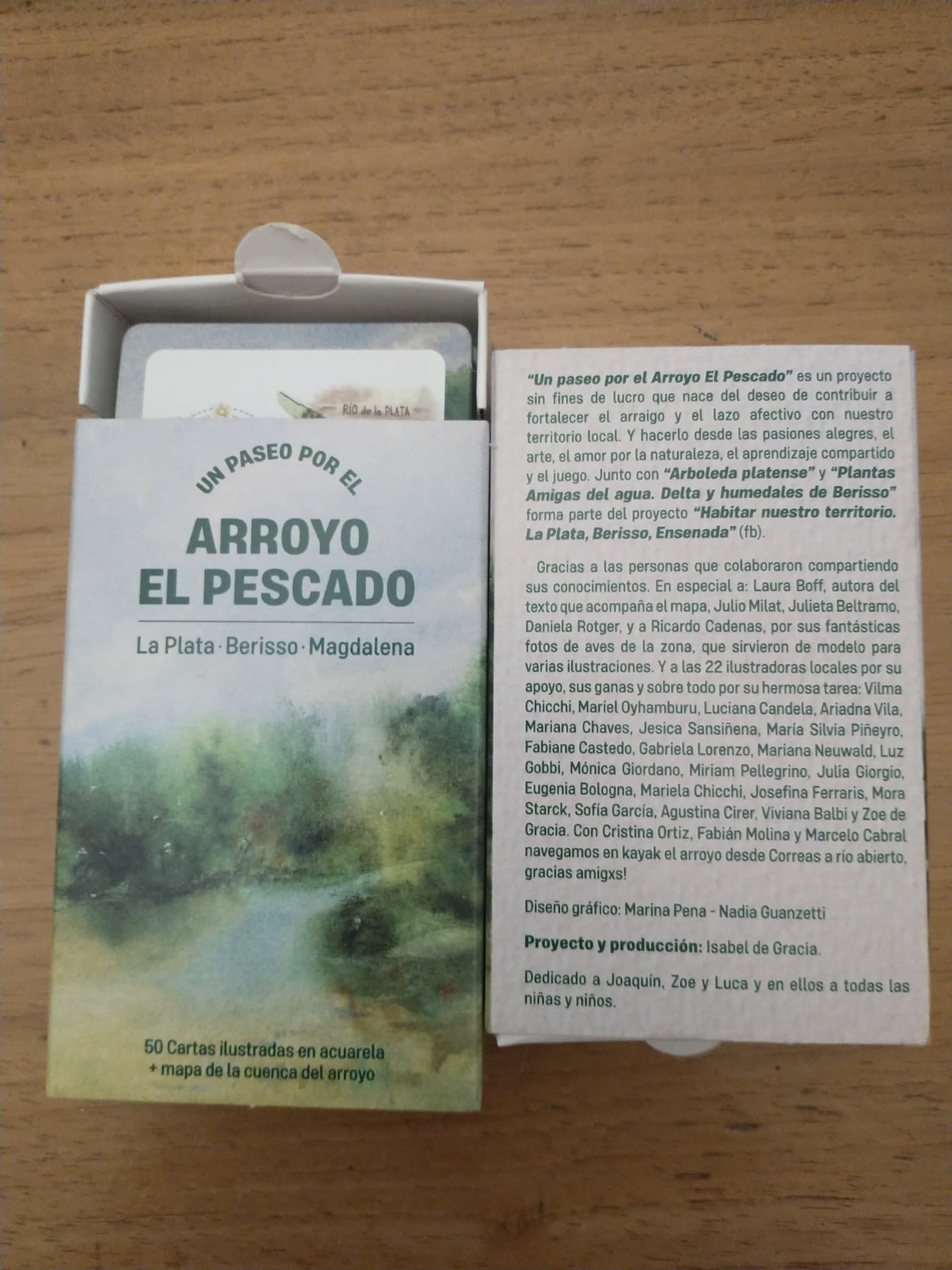 "Un paseo por el arroyo El pescado", un juego para acercarse al territorio